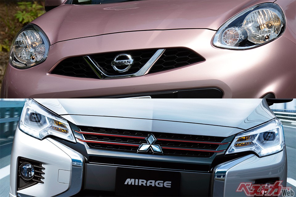 2大ご長寿コンパクトカー!! 日産 マーチ&三菱 ミラージュ ロングセラーの理由と今後