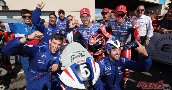 ＜FIM世界耐久ロードレース選手権＞「F.C.C. TSR Honda France」が逆転で2度目の年間チャンピオン獲得