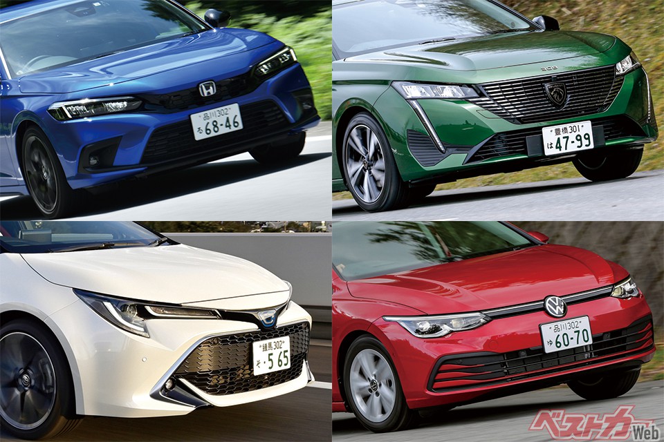 最新モデルから実力派まで! 魅力車ひしめく「いいとこ取りジャストサイズ」Cセグハッチバック11選