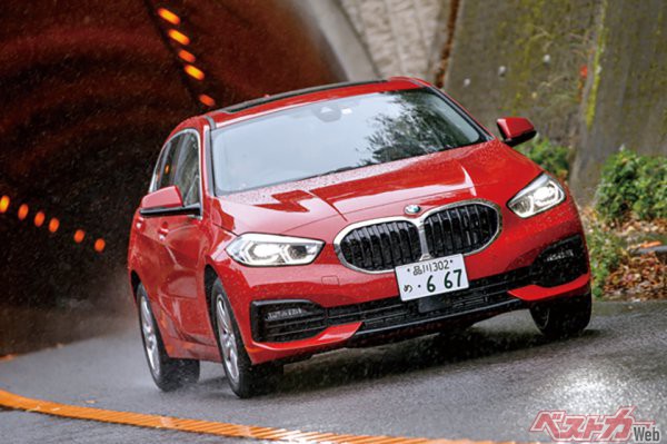 BMW 1シリーズ（417万〜662万円）…搭載する1.5L直3DOHCターボは140psを発揮。先代型より洗練されている