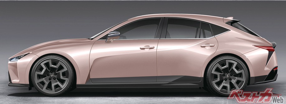 レクサス 新型IS（コンセプトカー・2025年春登場予定）※画像はベストカーによる予想CGです