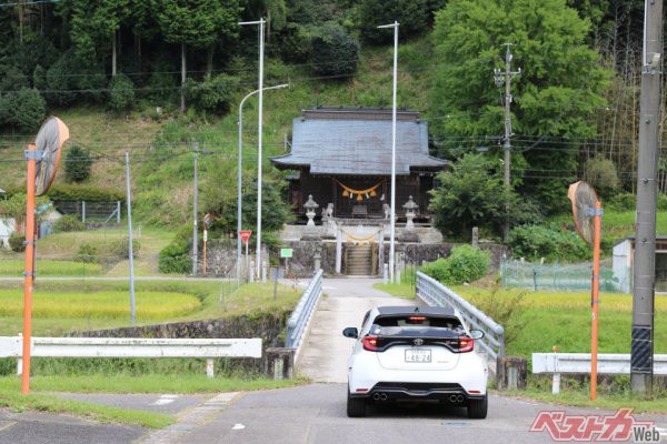 3日目に競技が行われる豊田市の三河湖SS周辺は日本の原風景が広がっている