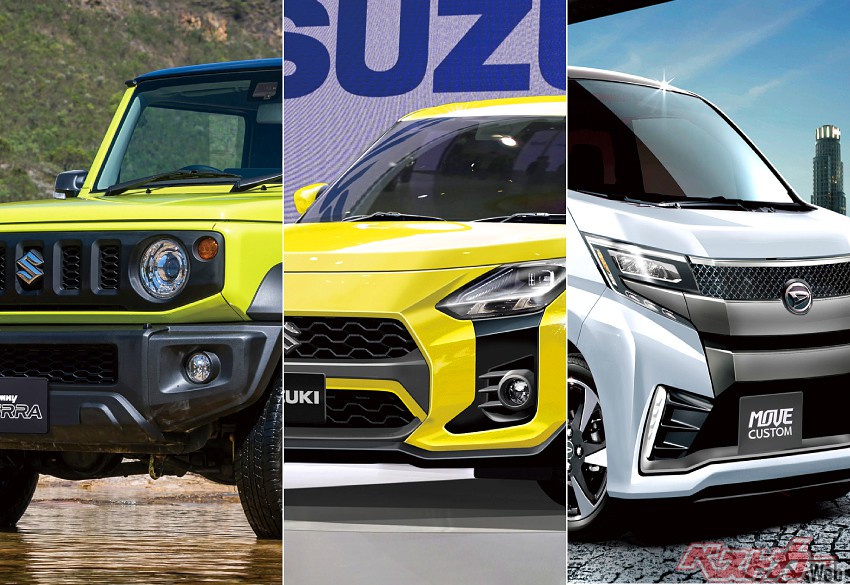新型ムーヴ…ほんとに出るん?? ほかジムニー スイフト スイスポ… ダイハツ&スズキスクープまとめ2022秋版