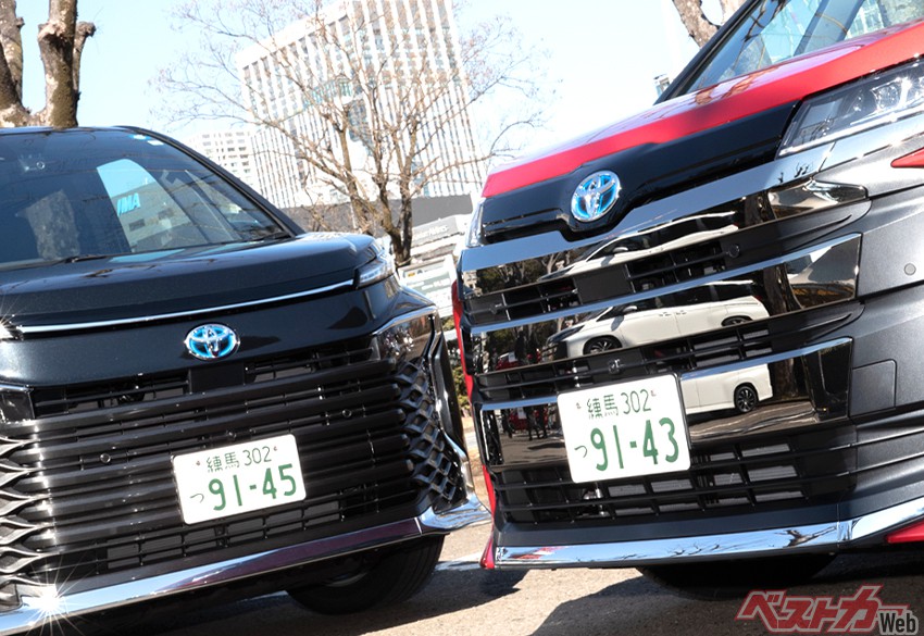 ノアとヴォクシーならどっちが買い? 悩ましい近しい2車対決 8選