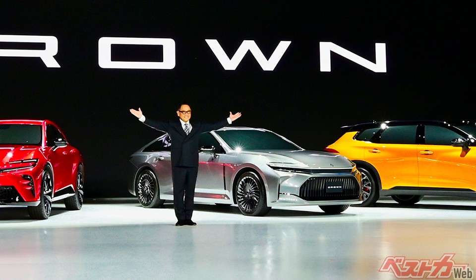 2022年7月、新型トヨタ クラウンがまさかの4モデル一気にお披露目！