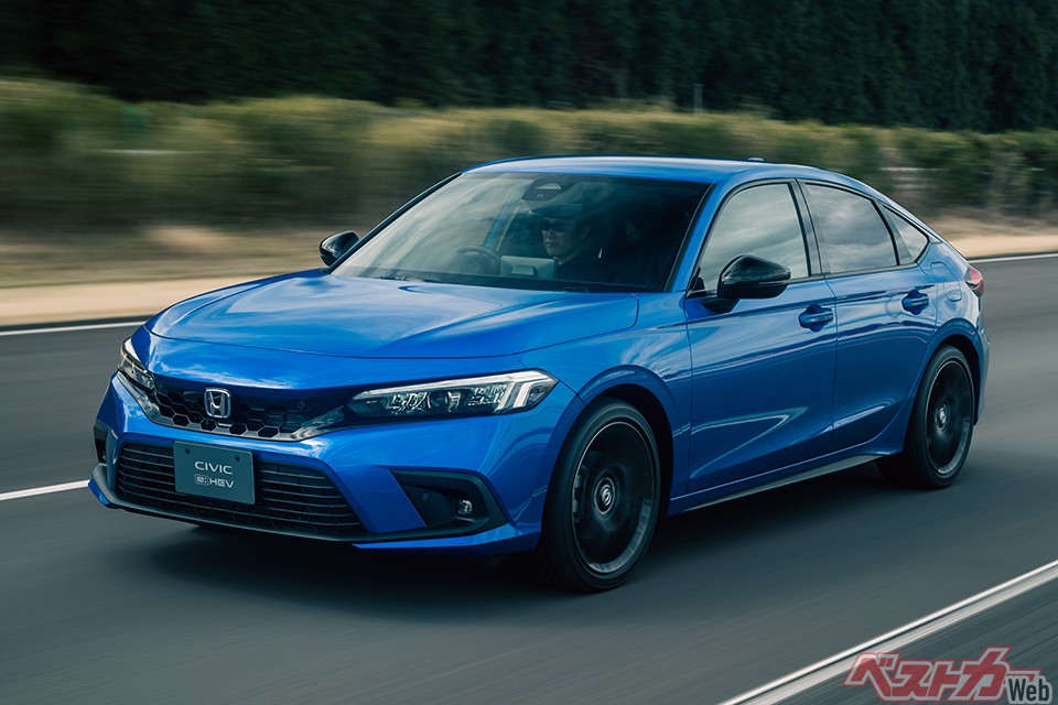 ホンダ シビックe:HEVは6月30日に発売。ハイブリッドで燃費性能だけでなく、走りのよさも追求