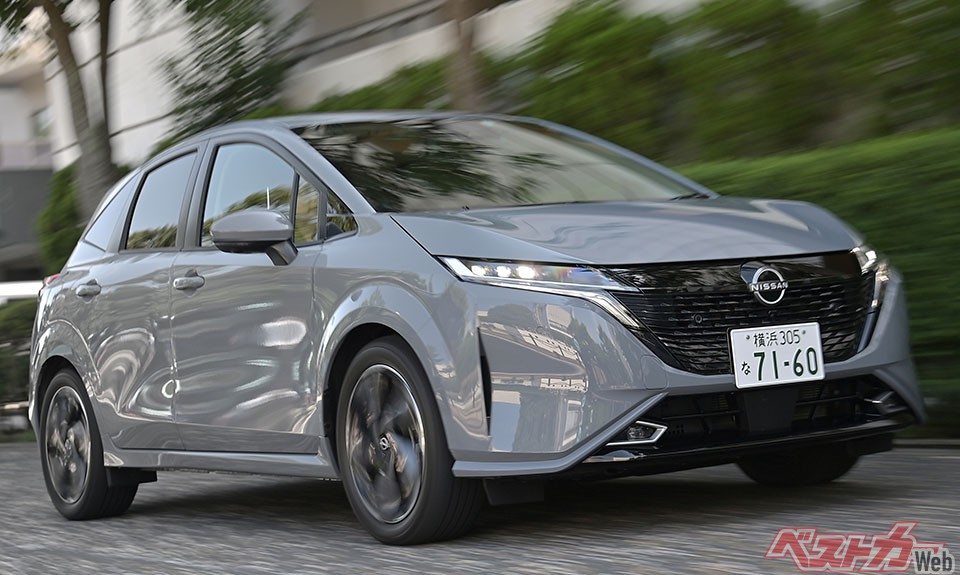 ノート/ノートオーラは売れゆきが好調。これまでは生産が追いつかずに納期が遅れていたが、現在は2カ月待ちまで納期は短くなっている