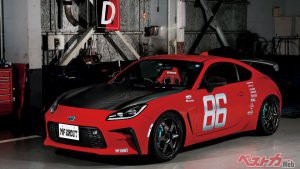 MFゴーストの世界観で走りを磨け！ ｢GR86MFGコンセプト2023｣今年も登場!!!　トヨタGR86の魅力を全方位ランクアップ!!