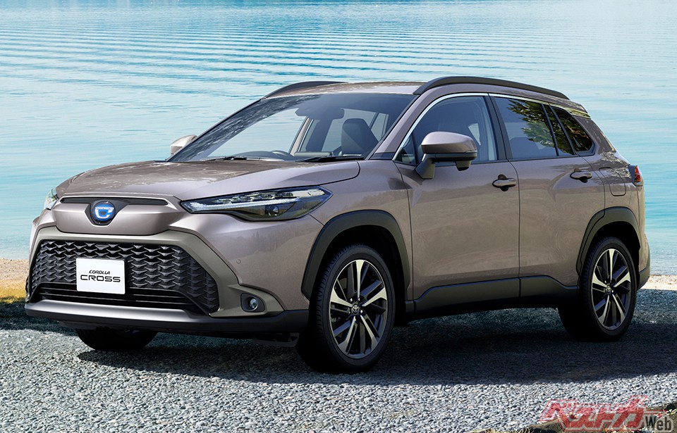 2023年秋のビッグマイナーチェンジが見えてきたトヨタ カローラクロス(写真は現行型)