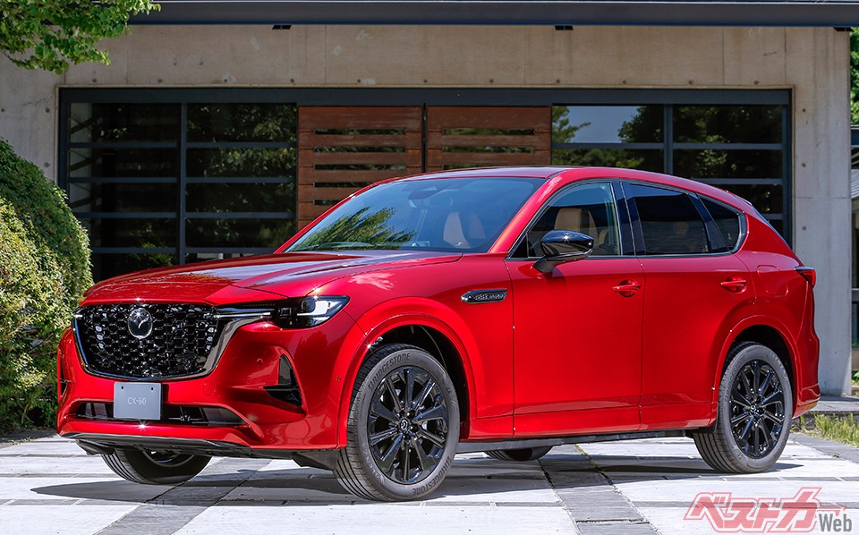 予約受注は2022年4月に開始。しかし正式発売は9月となったマツダ CX-60