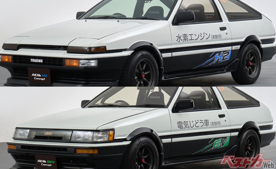 中古車買って製作僅か3ヵ月!! 鶴の一声で立ち上がったAE86電動車