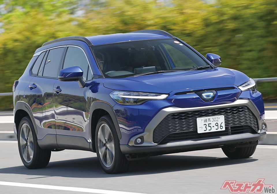 トヨタ カローラクロス。推しグレードの1.8L・S・2WDは、運転支援機能などが充実装備で240万円。これは最強だ