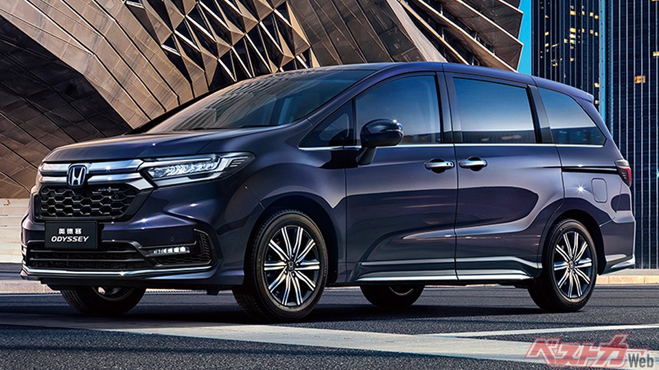 中国で人気の高いホンダ オデッセイは2021年12月にマイチェンを受けたばかり
