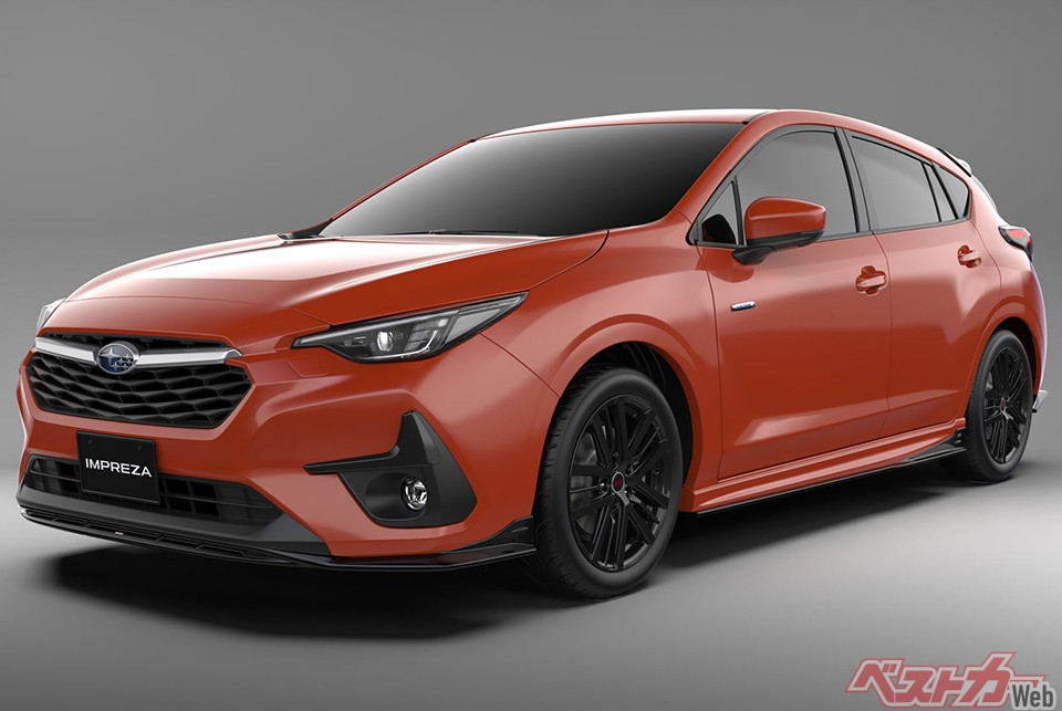 スバル 新型インプレッサ(2023年春登場予定)※画像はプロトタイプ