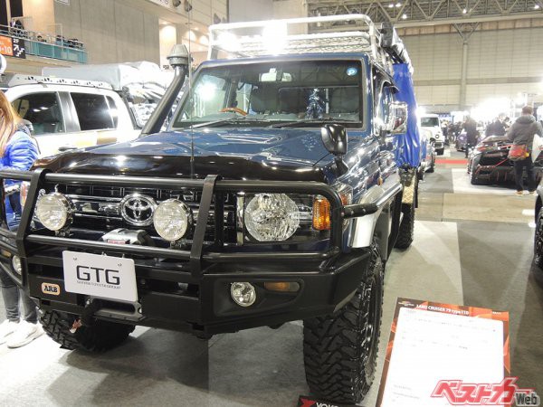 以前の群馬トヨペットのカスタマイズモデルが再再販ナナマルの姿というウワサもあったが、編集部が掴んでいる情報とは異なる(画像は2023年の同社カスタマイズモデル)