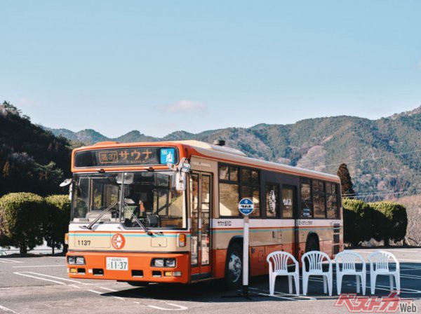 引退した路線バス車両を改造した「サバス」。今回、関東地方初上陸として「赤坂サウナ祭り」に登場予定だ！