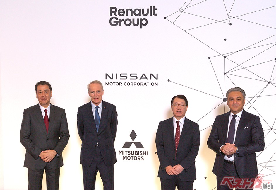 2023年2月6日、ルノーグループ、日産自動車株式会社と三菱自動車工業株式会社は、三社のアライアンスをより高いレベルに引き上げる事を目指した、新たな取り組みを発表した