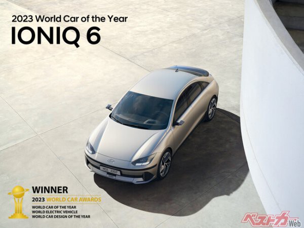 Hyundai IONIQ 6がワールド・カー・オブ・ザ・イヤー、ワールドEVおよびワールド・カー・デザイン・オブ・ザ・イヤーを独占