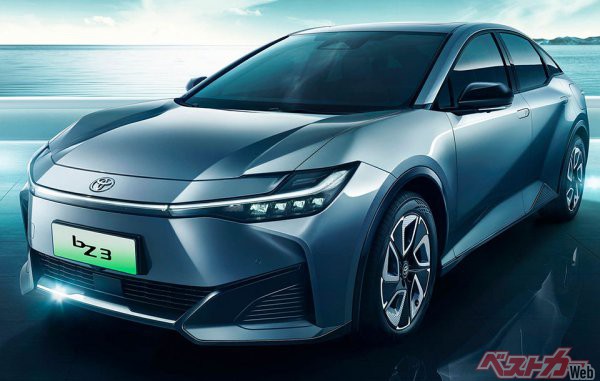 中国専売車のbZ3。bZ4Xに続くbZシリーズの第2弾だ