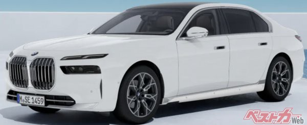 BMW新型7シリーズ。かっこいいか否かは別として、一目でどのメーカーのクルマなのか分別できる