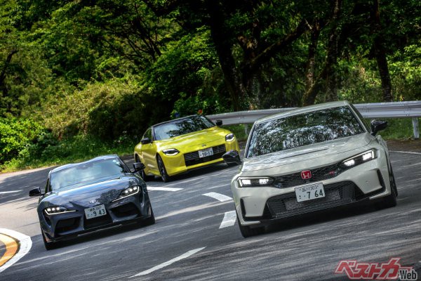 シビックタイプR、GRスープラ、フェアレディZを鈴木利男氏がイッキ試乗