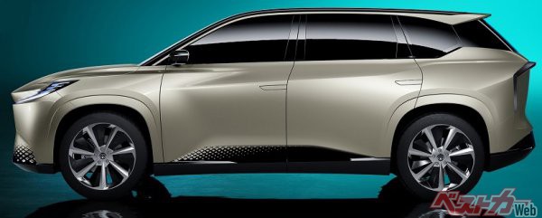 bZ FlexSpace Conceptは、実用性を重視したファミリー向けの大型SUV。ハイランダーに近しいサイズか