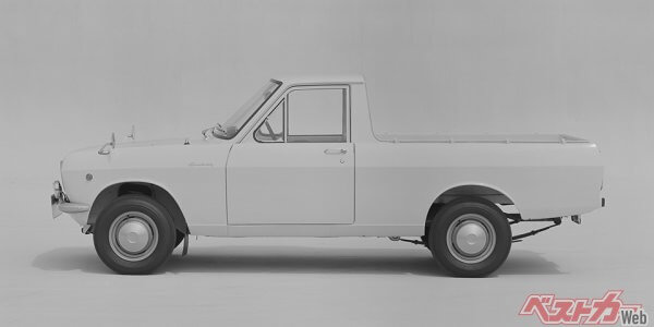 1966年登場の初代日産 サニートラック（B20型）