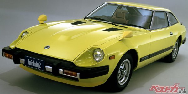 1978年にデビューした2代目(S130型)日産「フェアレディZ」、まだフェンダーミラーを装着