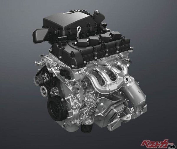 エンジンはK15B型1.5Lで4速ATと5速MTを用意するのは3ドアの日本仕様と同じ