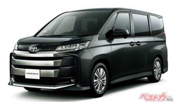 トヨタノア/ヴォクシーのプラットフォームが進化したことにより、旧型モデルよりも利便性が高まった(2023年上半期5万489台/兄弟車ヴォクシーは4万8669<br>台)