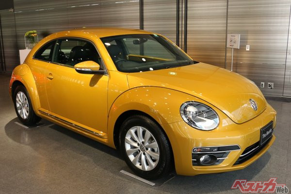 新幹線でいえば、ドクターイエロー。クルマなら、黄色のVWビートル