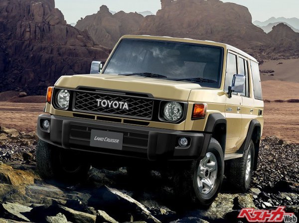 もしやするとランクル70も同時販売になるのか?(画像はベストカー編集部制作の予想CG)