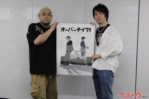 左側：プロデューサーの長野敏之氏、右側：監督のあおきえい氏