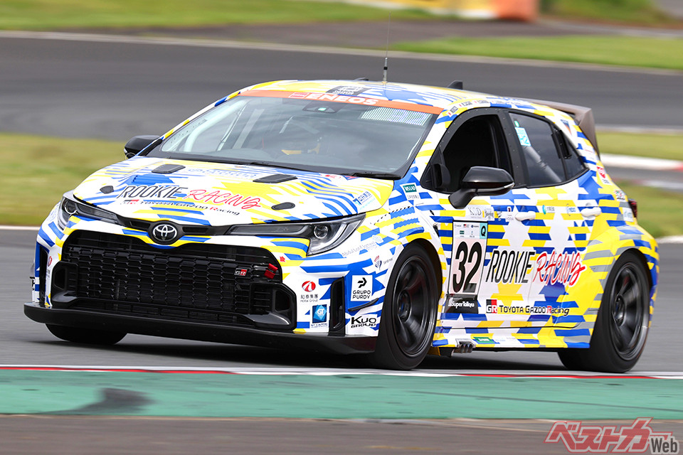 液体水素燃料で走るS耐カローラスポーツ。まさにレースが市販車の実験室となっている