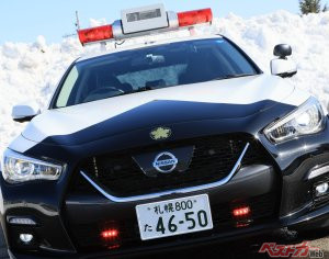 気づいた時にはもう遅い！　北海道に潜むスカイラインレーザーパトカーの取締りがえげつない