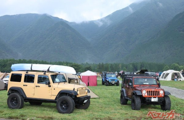 2023年8月5、6日の両日、「Camp Jeep 2023」が静岡県のふもとっぱらキャンプ場で開催された
