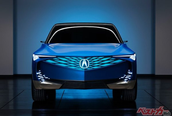 2022年に発表した今後の電動化時代におけるアキュラデザインの方向性を示したデザインコンセプト「Acura Precision EV Concept」