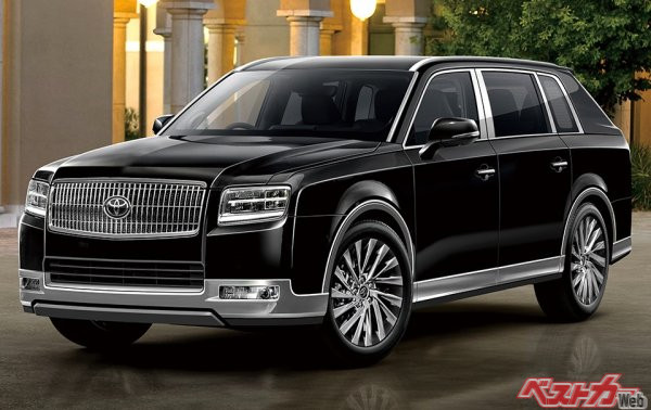 ベストカー編集部が作成した予想CG。2022年12月時点でこれだけの存在感を当てている