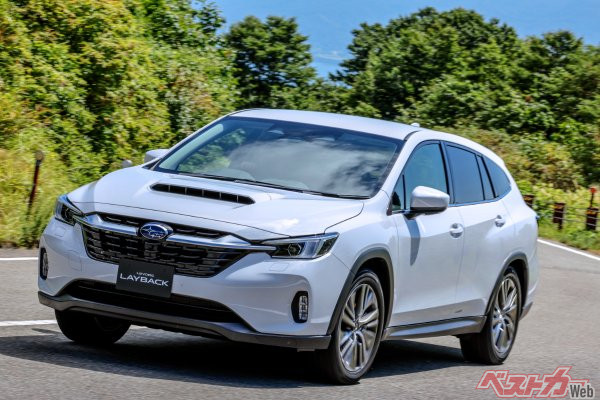 ステーションワゴンのレヴォーグをベースにクロスオーバー化