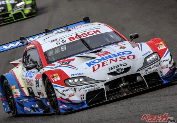 スープラ勢で元気だったのは3位表彰台の39号車DENSO KOBELCO SARD GR Supra(関口雄飛/大湯都史樹組)