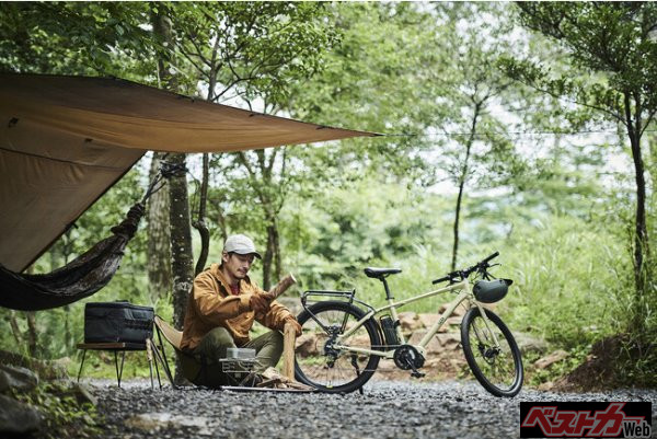 アウトドアシーンに対応した電動アシスト自転車　「LOGアドベンチャーe」が新登場！　　9月上旬より順次販売開始
