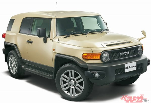 FJクルーザー「Final Edition」。当時の新車販売価格は349万2720円だが、中古車では400万円オーバーで販売されることも