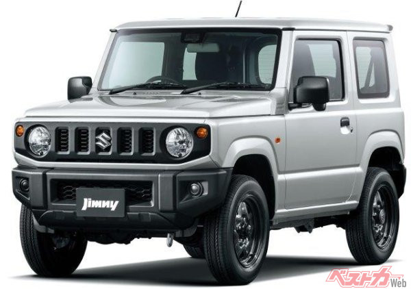 スズキジムニーXG(全長3395×全幅1475×全高1725m/5速MT/車体価格:155万5400円)