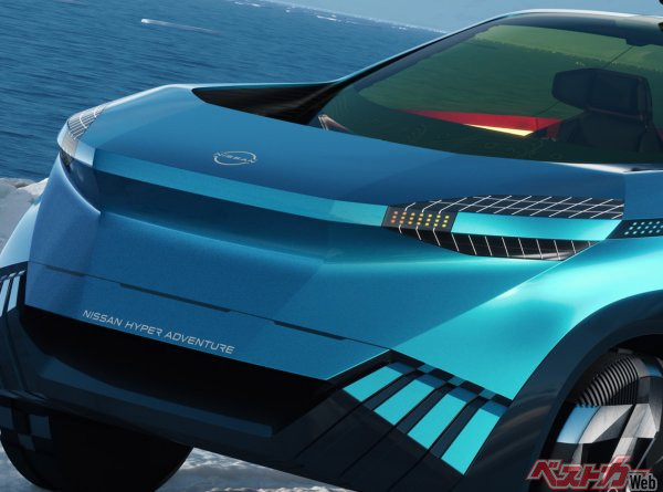 ナナメったデザインがチョー新鮮！ 日産が電動SUVコンセプト「ハイパーアドベンチャー」を発表！