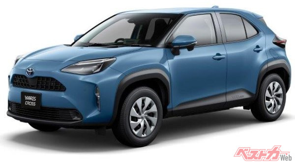 トヨタヤリスクロスX・2WD(全長4180×全幅1765×全高1590mm/車両価格:189万6000円/ガソリン/CVT)