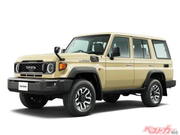 2023年8月、ついにランドクルーザー70プロトタイプが発表。期間限定ではなく継続販売モデルとして復活した