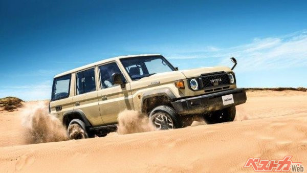 今回(2023年)に再販されるランドクルーザー70には、2.8Lディーゼルエンジンが搭載されることとなった。トランスミッションは6速ATを採用