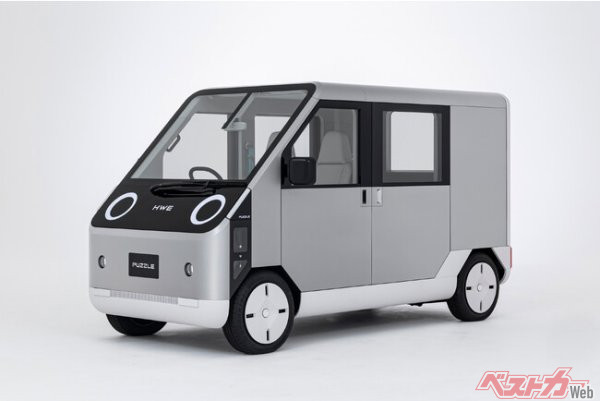 京都発のデザインスタジオ「Fortmarei」がデザインを手がけたHWEのコンセプトカー「PUZZLE」、10月26日にJapan Mobility Show2023でワールドプレミア