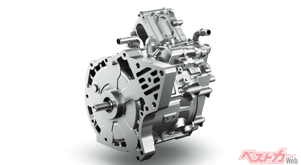 モーターとインバーターを一体化してモーターの高効率化を図る