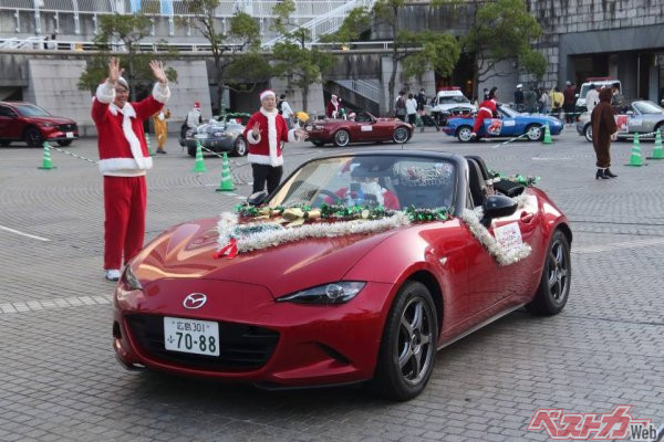 RCOJは毎年恒例のサンタドライブを横浜で開催。親子合わせて180名が参加する盛り上がりを見せた